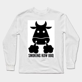 Smoking Kow BBQ Logo Long Sleeve T-Shirt